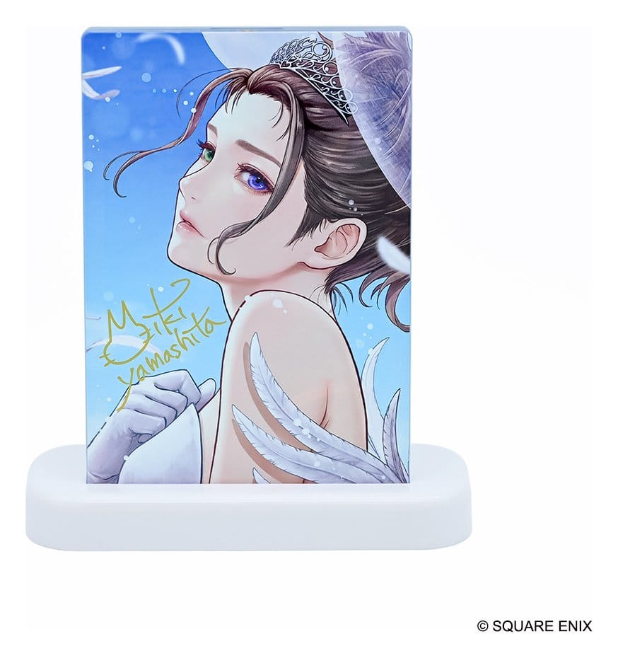 PRE ORDINE - Final Fantasy One Touch Edge Magnetic Card Holder Special Edition Yuna Wedding Dress