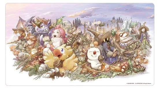 PRE ORDINE - Final Fantasy Playmat Chocobo & Friends 61 x 34 cm