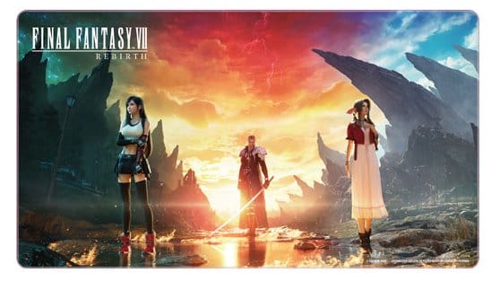 PRE ORDINE - Final Fantasy VII Rebirth Playmat Key Art 61 x 34 cm