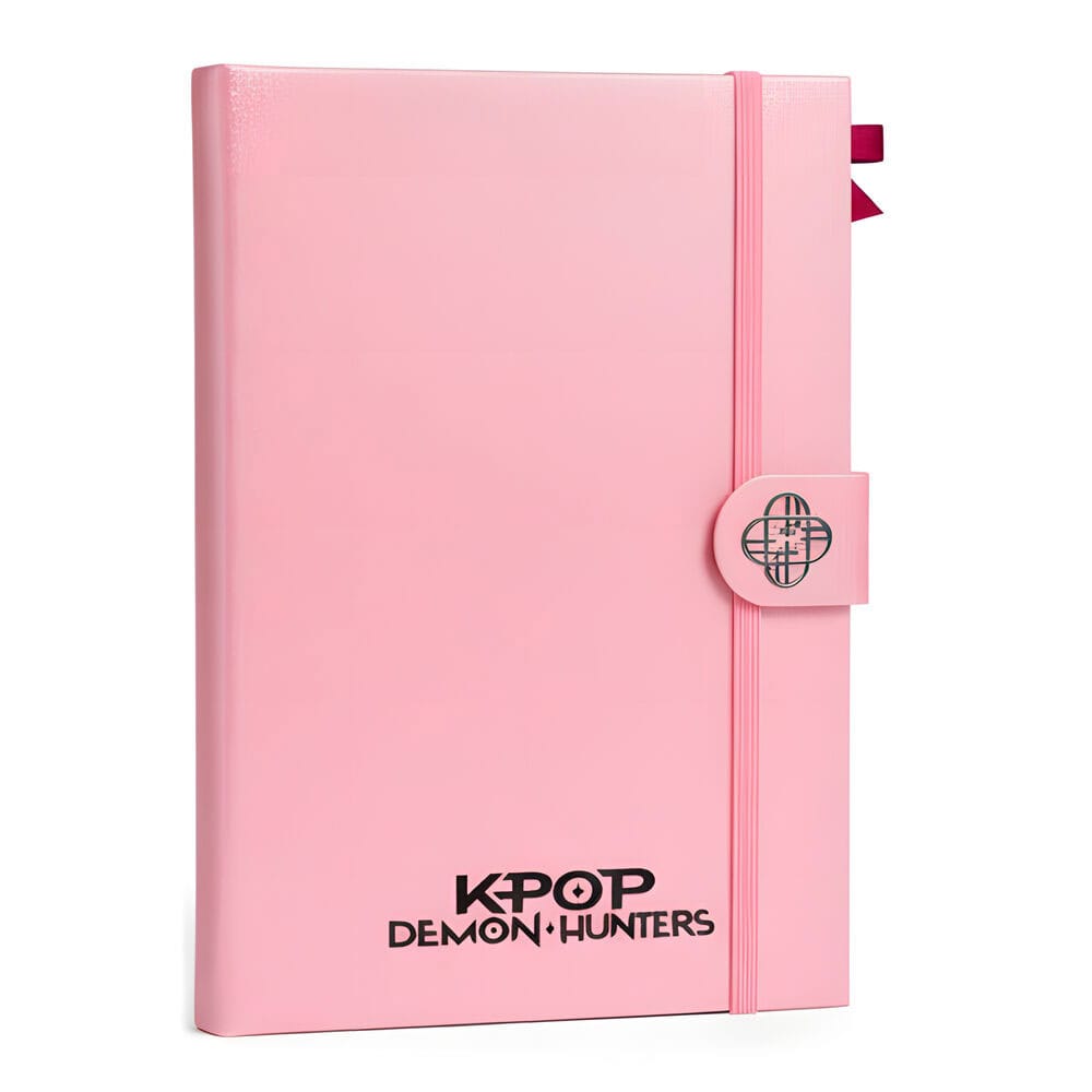 KPop Demon Hunters Premium Notebook (Irridescent premium with clasp)
