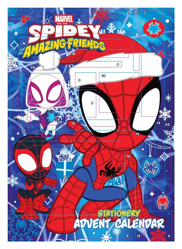 PRE ORDINE - Spider-Man Advent Calendar Spidey and Friends (2027) Display (8)