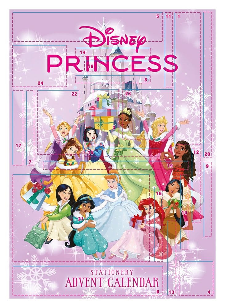 PRE ORDINE - Disney Princess Advent Calendar (2027) Display (8)
