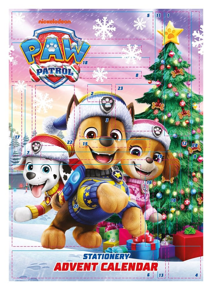 PRE ORDINE - Paw Patrol Advent Calendar 2027 Display (8)
