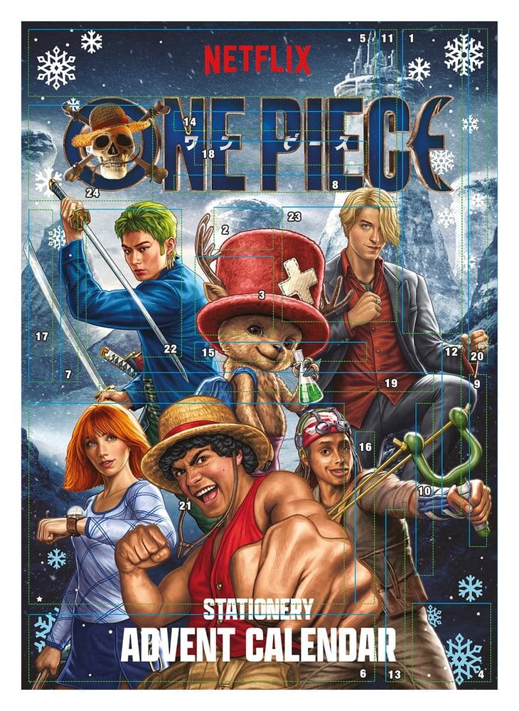 PRE ORDINE - One Piece Advent Calendar (2027) Display (8)