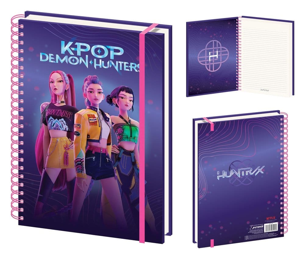 PRE ORDINE - KPop Demon Hunters Wiro Notebook A4 Huntrix
