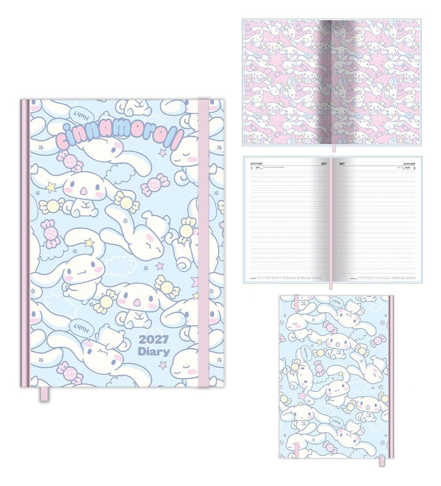 PRE ORDINE - Sanrio A5 DTP Diary 2027 Cinnamoroll