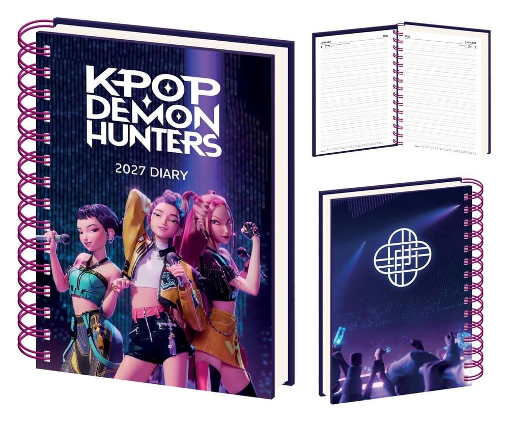 PRE ORDINE - KPop Demon Hunters A5 Wiro Diary 2027