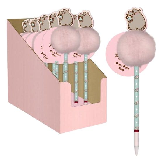 PRE ORDINE - Pusheen Pom Pom Pen Sips Display (9)