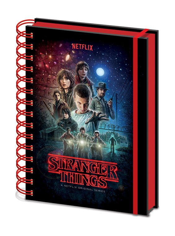 PRE ORDINE - Stranger Things Wiro Notebook A5 One Sheet