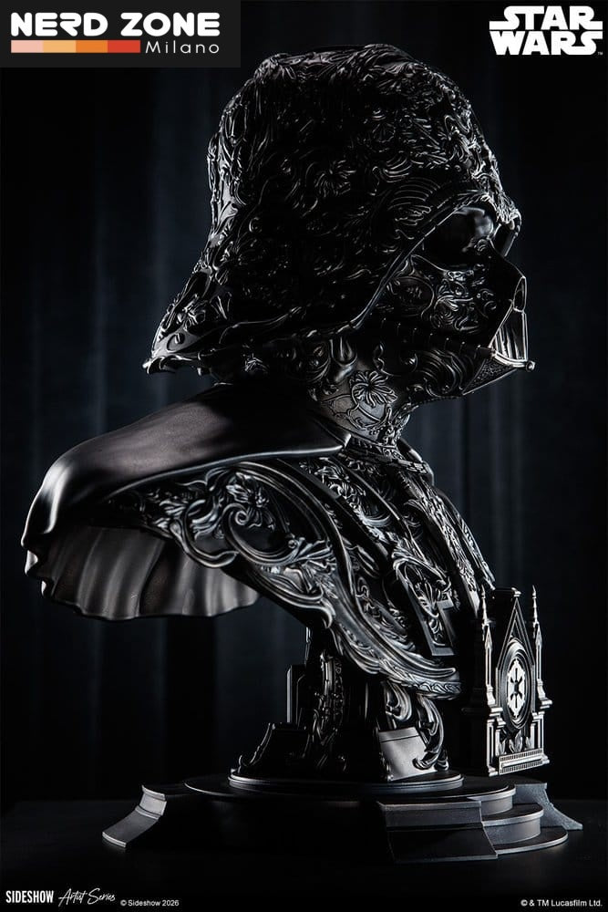 PRE ORDINE SIDESHOW - Star Wars Fine Art Bust Darth Vader 46 cm