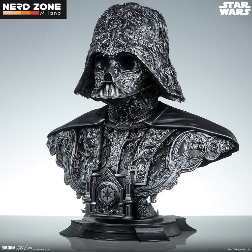 PRE ORDINE SIDESHOW - Star Wars Fine Art Bust Darth Vader 46 cm