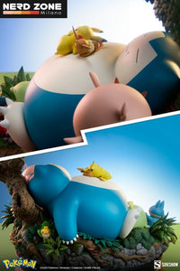 PRE ORDINE - SIDESHOW Pokémon Diorama Snorlax 33 cm