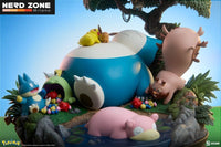 PRE ORDINE - SIDESHOW Pokémon Diorama Snorlax 33 cm