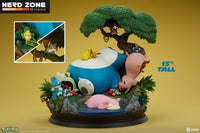 PRE ORDINE - SIDESHOW Pokémon Diorama Snorlax 33 cm