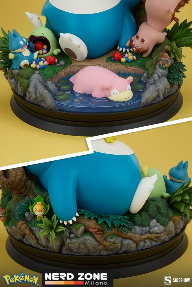 PRE ORDINE - SIDESHOW Pokémon Diorama Snorlax 33 cm