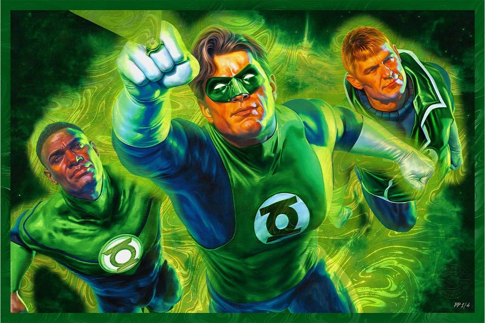PRE ORDINE - DC Comics Fine Art Print Green Lantern 61 x 41 cm - unframed