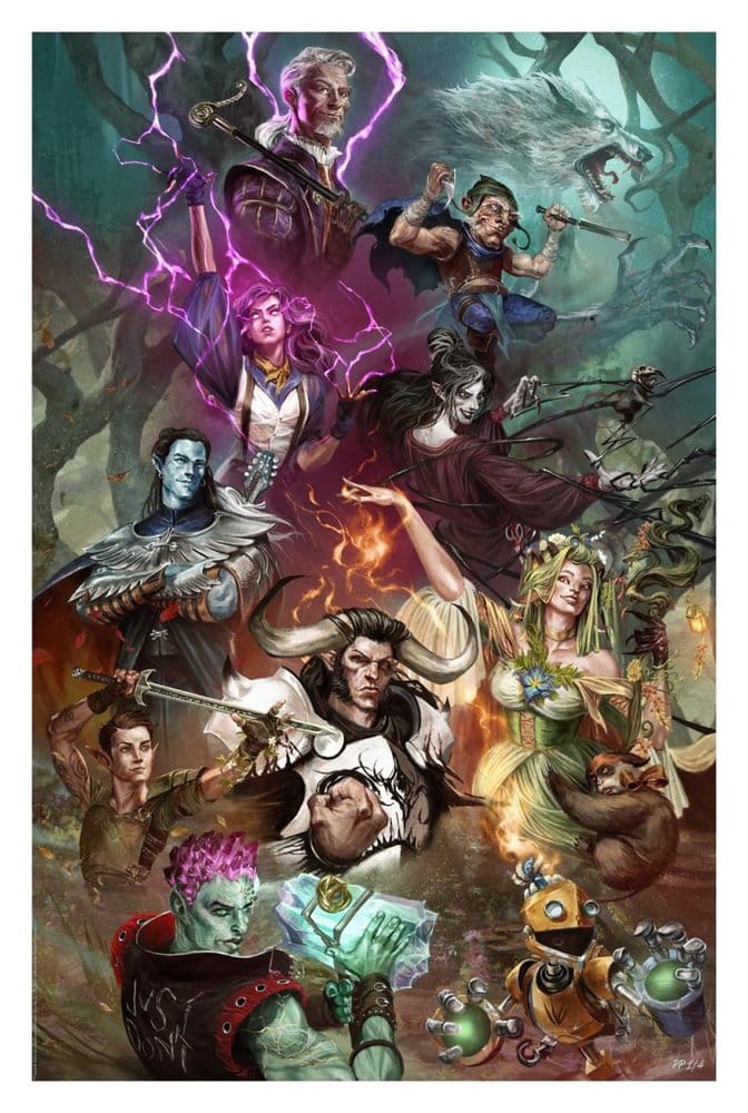 PRE ORDINE - Critical Role Art Print Bells Hells 41 x 61 cm - unframed