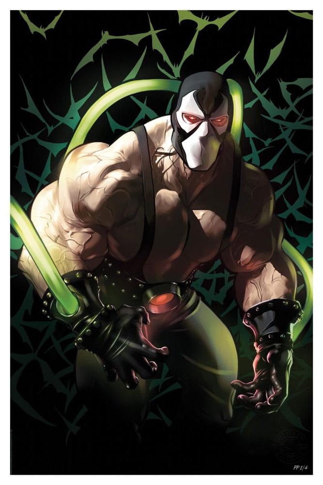 PRE ORDINE - DC Comics Art Print Bane 61 x 41 cm - unframed