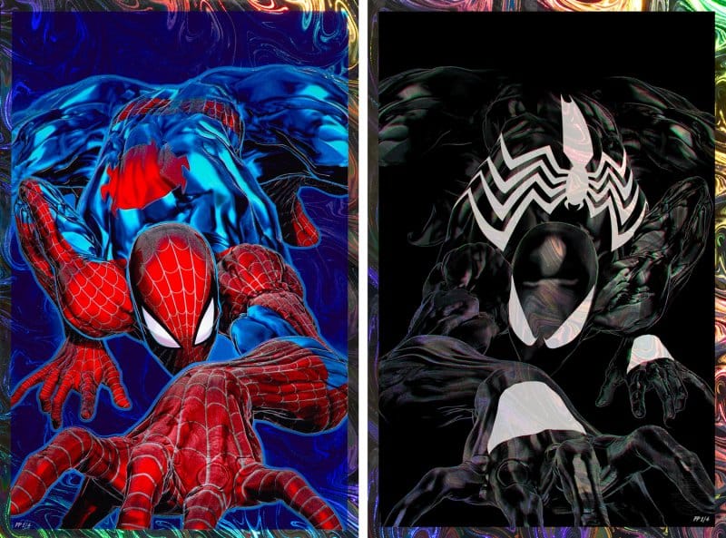 PRE ORDINE - Marvel Set of 2 Art Prints Spider-Man '94 Deluxe Set 61 x 41 cm - unframed