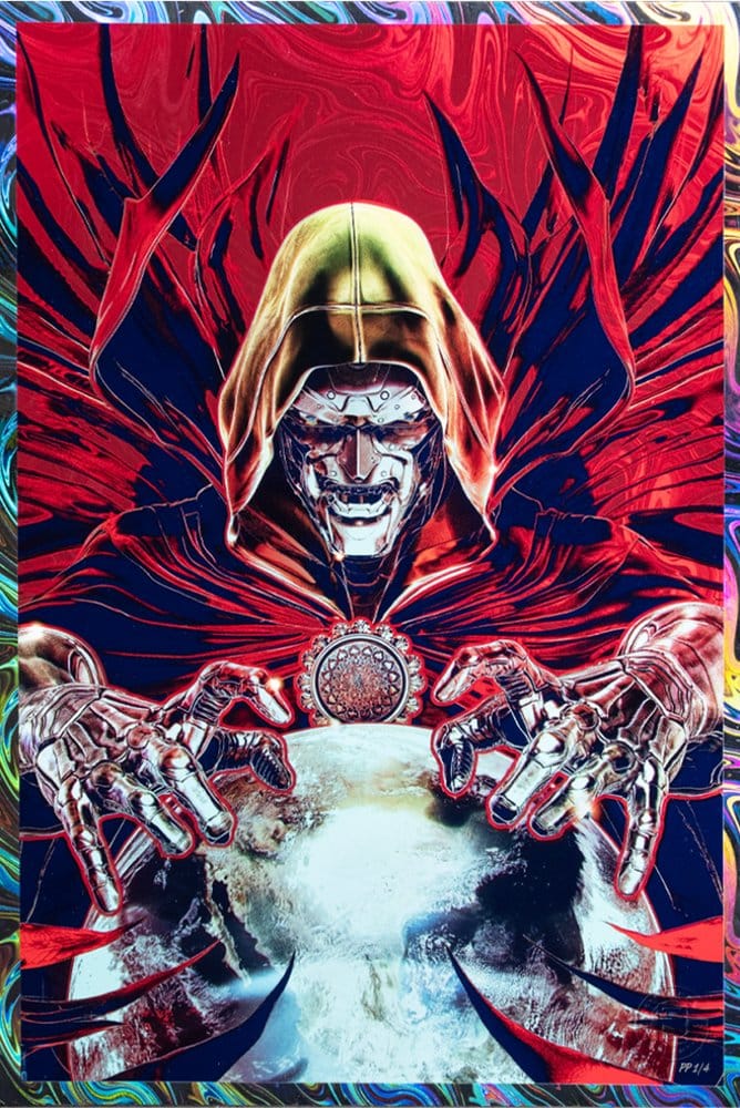 PRE ORDINE - Marvel Doctor Doom Art Print One World Under Doom 61 x 41 cm - unframed