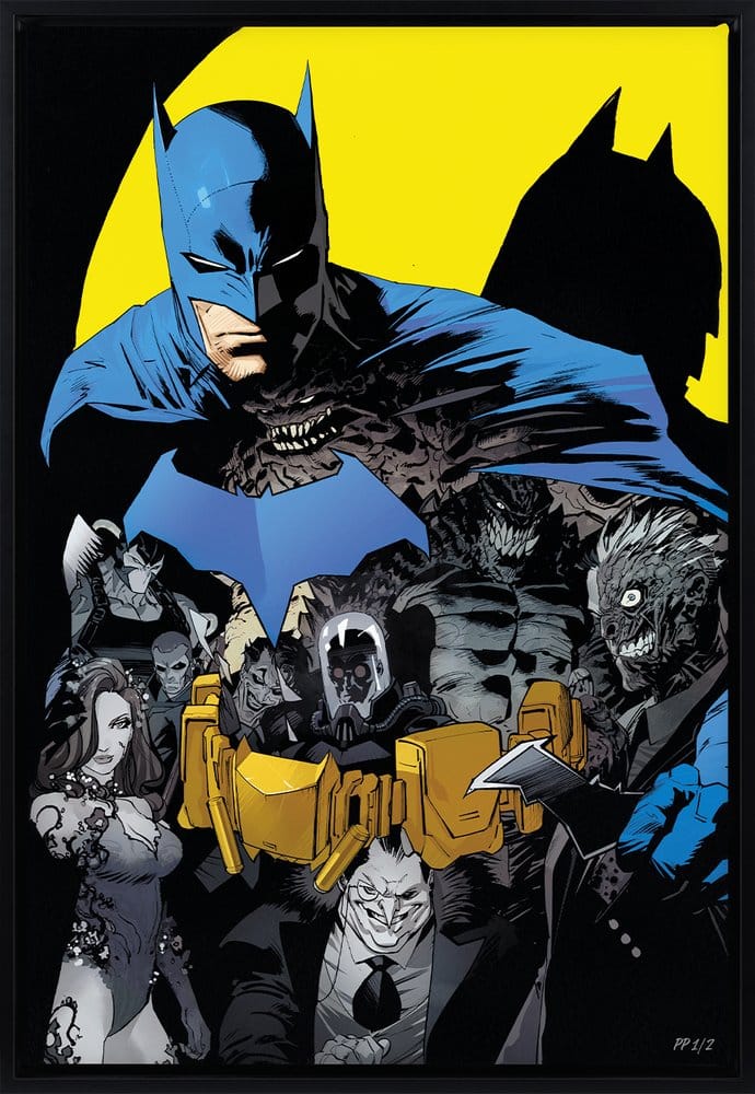 PRE ORDINE - DC Comics Fine Art Print Batman #1 (High-Gloss Black Edition) 41 x 61 cm - unframed