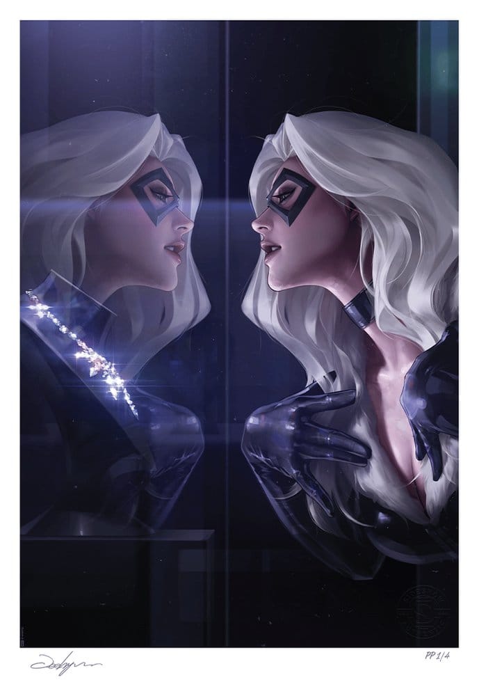PRE ORDINE - Marvel Fine Art Print Black Cat 46 x 61 cm - unframed