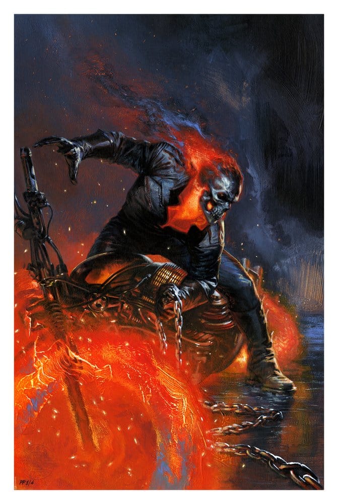 PRE ORDINE - Marvel Fine Art Print Ghost Rider 41 x 61 cm - unframed