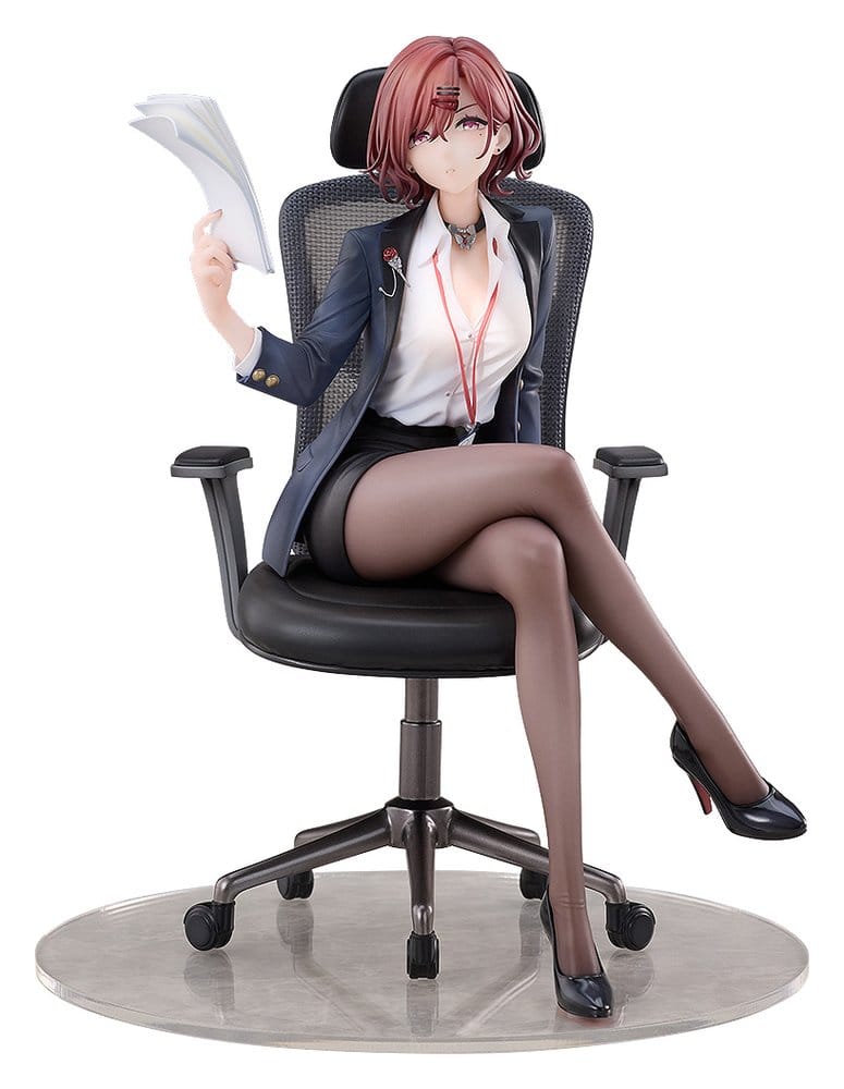 PRE ORDINE - The Idolmaster Shiny Colors x Mahjong Soul PVC Figure 1/7 Madoka Higuchi Effortless Work Ver. 21 cm