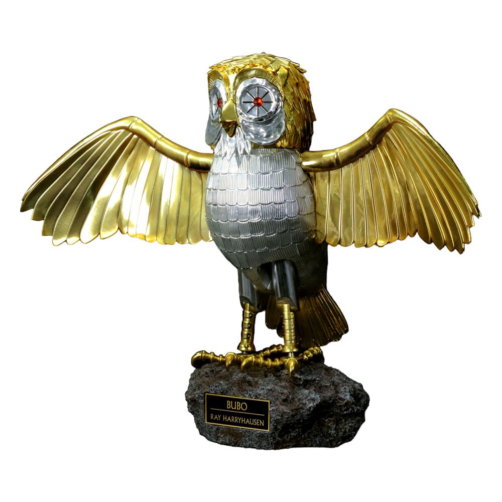 PRE ORDINE - Clash of the Titans Statue Ray Harryhausens Bubo Gold Patina Edition Normal Ver. 34 cm