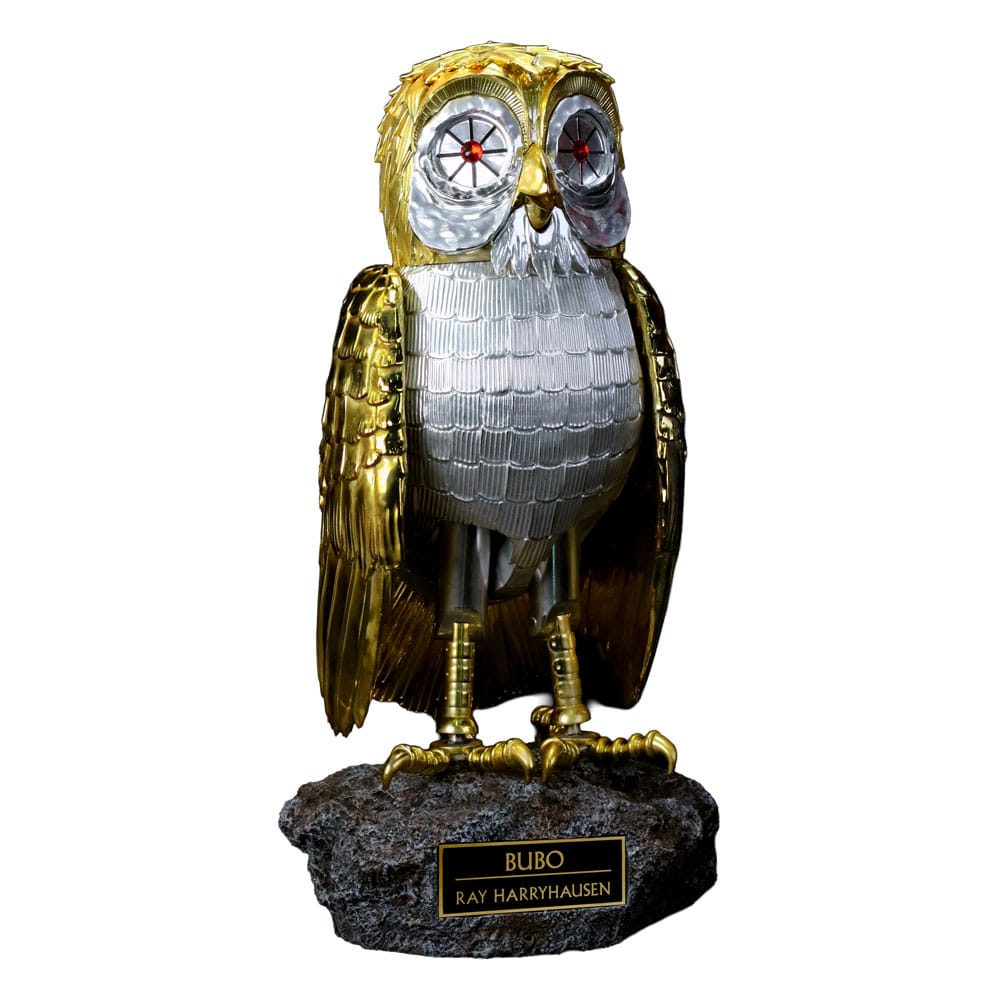 PRE ORDINE - Clash of the Titans Statue Ray Harryhausens Bubo Gold Patina Edition Deluxe Ver. 34 cm