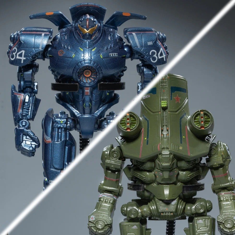PRE ORDINE - &nbsp;Pacific Rim DefoStyle Figure 2-Pack Gipsy Danger &amp; Cherno Alpha DX 17 cm