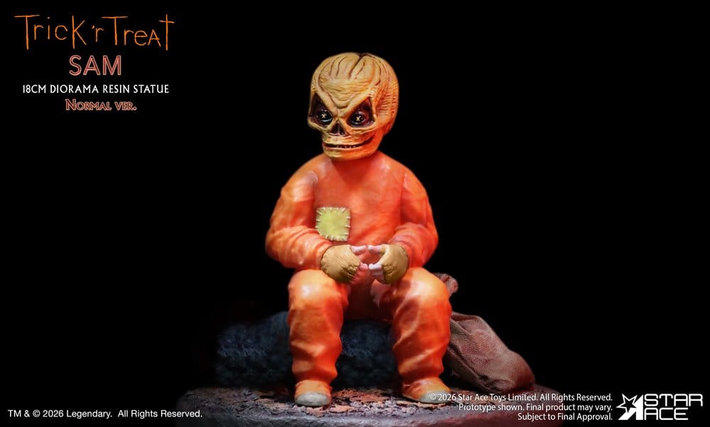PRE ORDINE - Trick R Treat Diorama Resin Statue Sam NX 18 cm