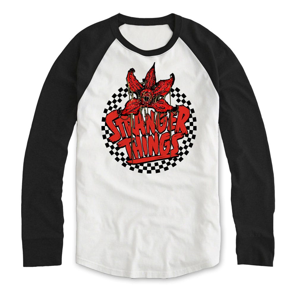 Stranger Things Sweatshirt Checkered Circle Ls Size L