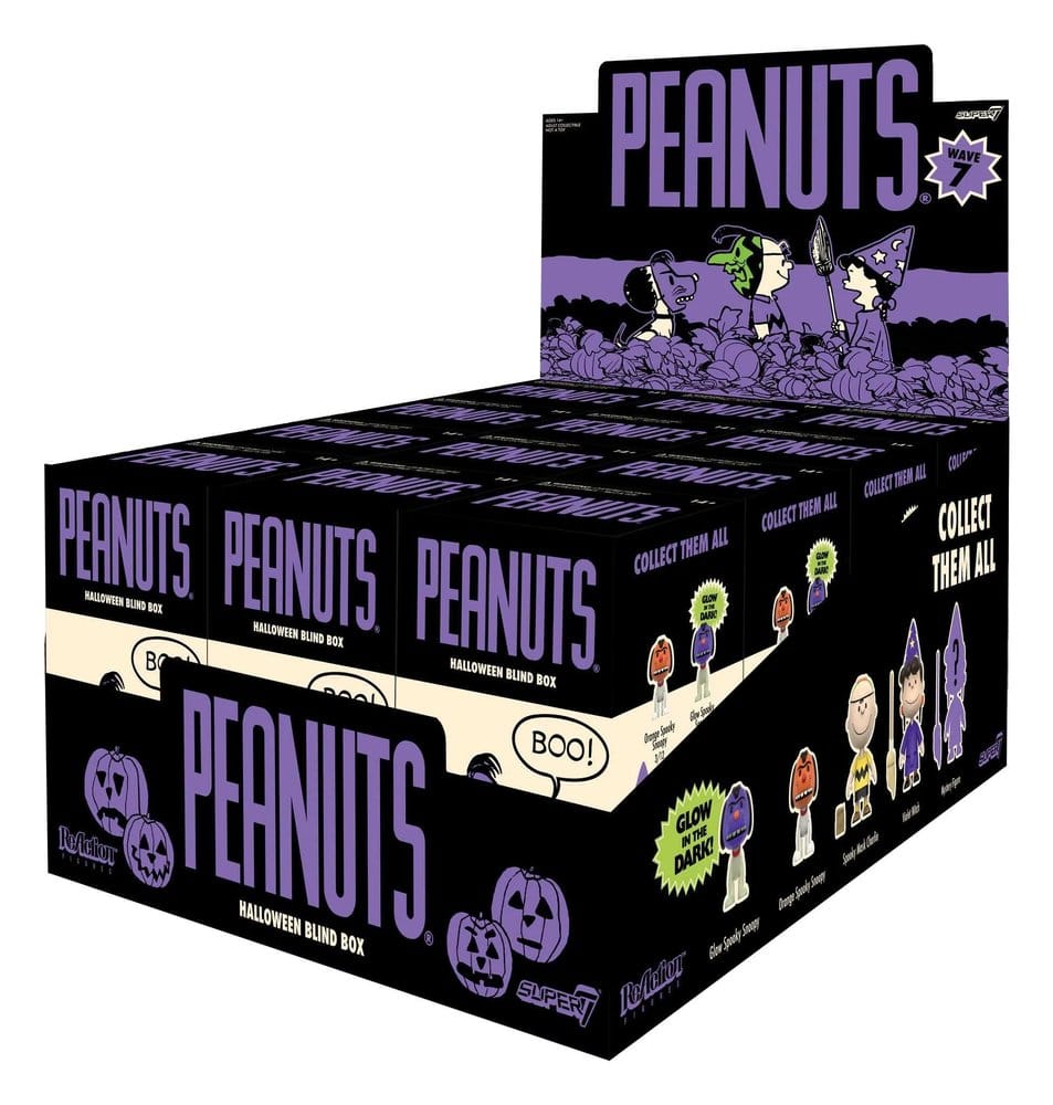 PRE ORDINE - Peanuts Action Figure Blind Box Wave 7 Display (12)