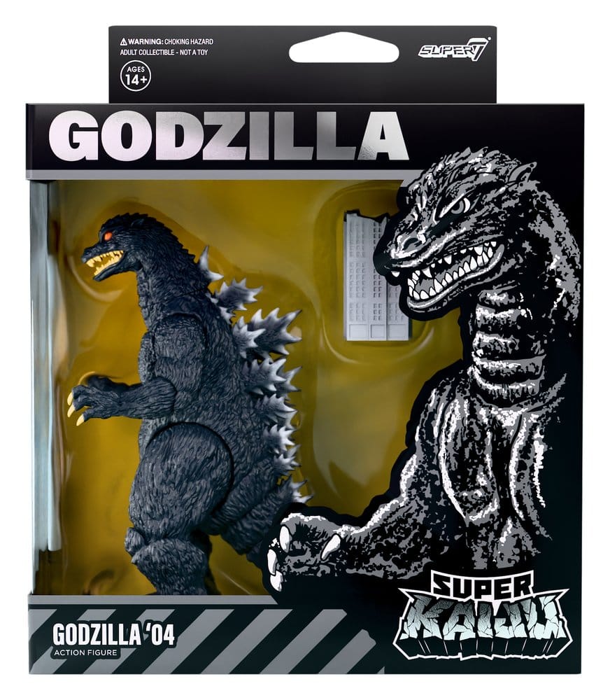 PRE ORDINE - Godzilla Toho Super Kaiju Action Figure Wave 04 Godzilla 2004
