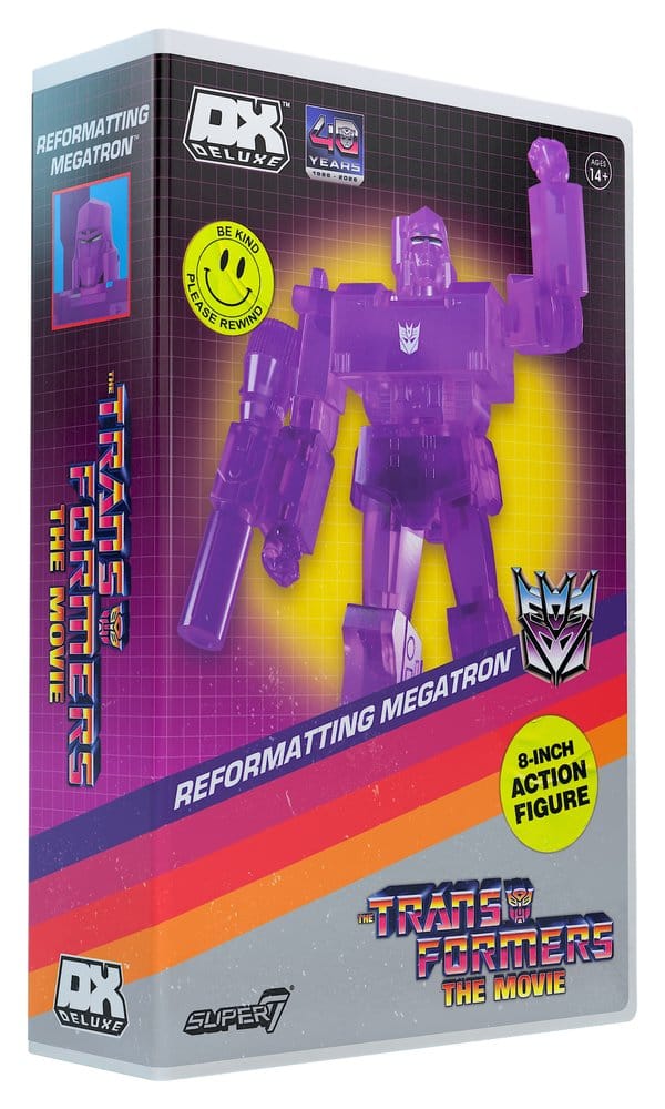 PRE ORDINE - Transformers Deluxe Action Figure Wave 02 Reformatting Megatron (VHS, The Movie)