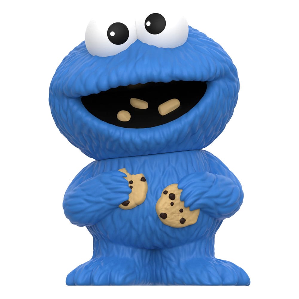 PRE ORDINE - Sesame Street FUN! FUN! Vinyl Action Figure Wave 02 Cookie Monster 13 cm