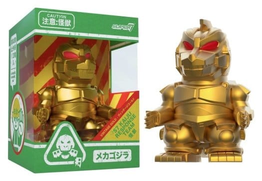 PRE ORDINE - Godzilla Toho Fun! Fun! Mini Figure Mechagodzilla (Vintage Toy Gold)