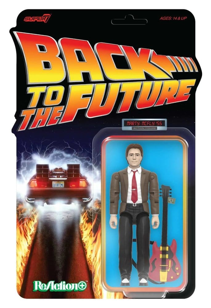 PRE ORDINE - Back to the Future ReAction+ Action Figure Wave 01 - Marty McFly '55 4 cm