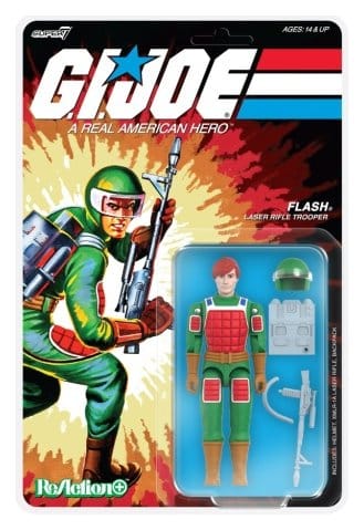 PRE ORDINE - GI Joe ReAction+ Action Figure Wave 07 Flash (Comic) 10 cm