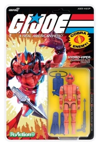 PRE ORDINE - GI Joe ReAction+ Action Figure Wave 07 Hydro Viper (Comic) 10 cm