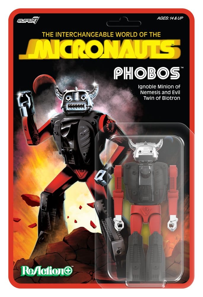 PRE ORDINE - Micronauts ReAction+ Action Figure Wave 04 Phobos