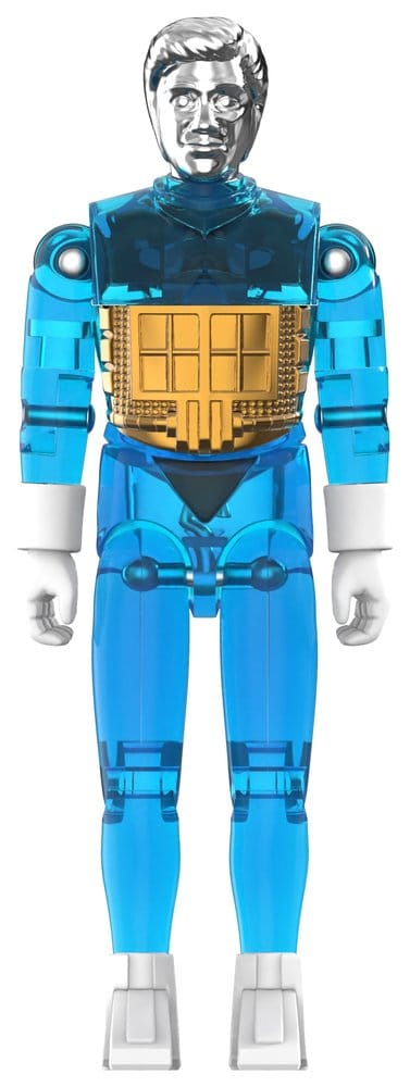 PRE ORDINE - Micronauts ReAction+ Action Figure Wave 03 Time Traveler (Translucent Blue) 10 cm
