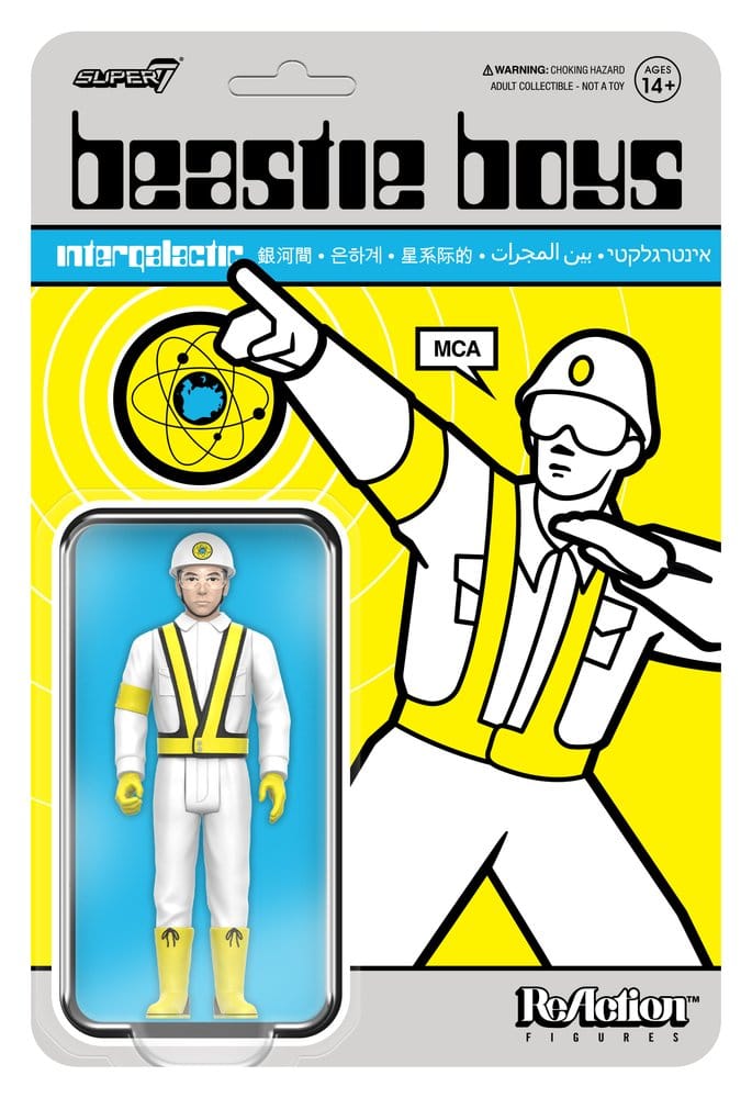 PRE ORDINE - Beastie Boys ReAction Action Figure Wave 04 MCA (Intergalactic Crossing Guard)