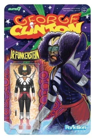 PRE ORDINE - George Clinton ReAction Action Figure Wave 01 George Clinton Dr. Funkenstein