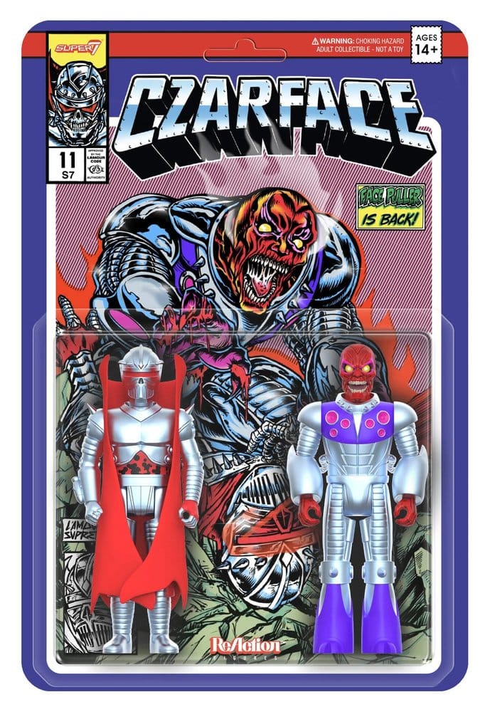 PRE ORDINE - Czarface ReAction Action Figures 2-Pack Czarface & Frankie Pulitzer 10 cm