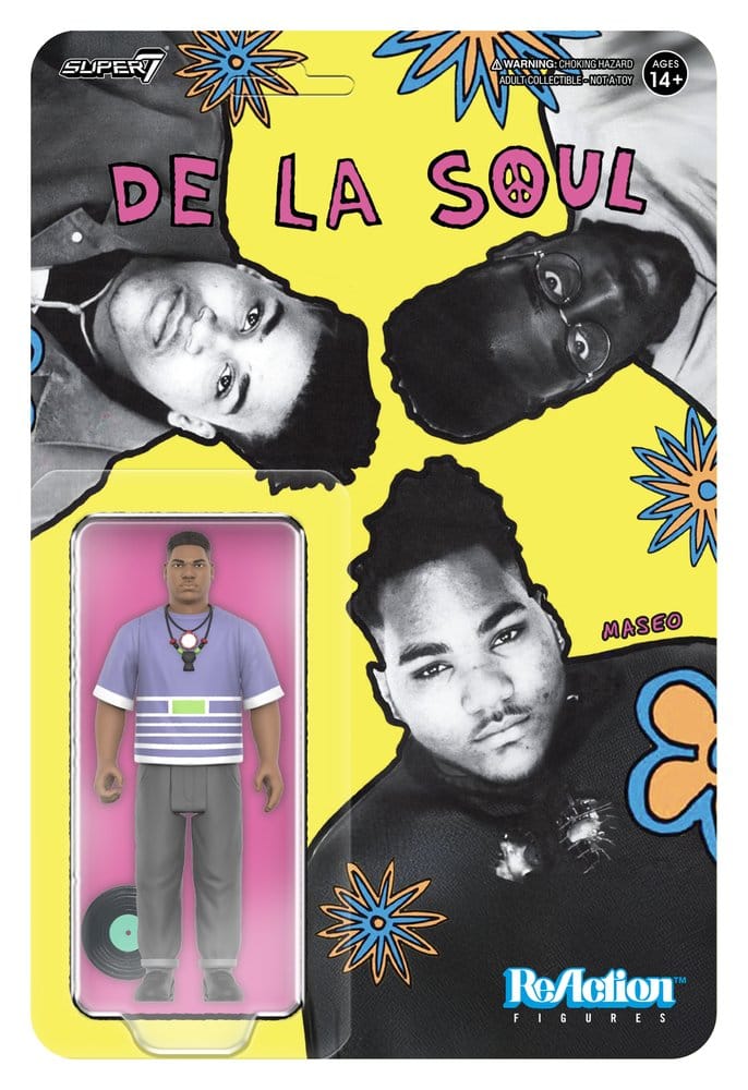 PRE ORDINE - De La Soul ReAction Action Figure Wave 01 Vincent "Maseo" Mason (Me, Myself & I)