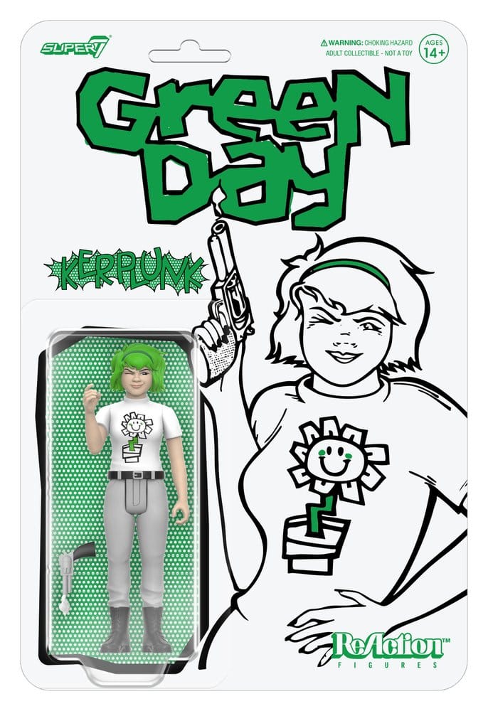 PRE ORDINE - Green Day ReAction Action Figure Kerplunk Girl