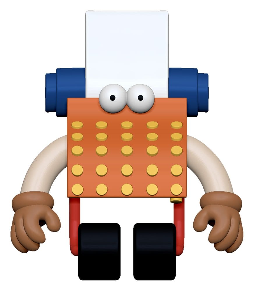 PRE ORDINE - Sesame Street ReAction Action Figure Wave 06 Typewriter Guy 10 cm