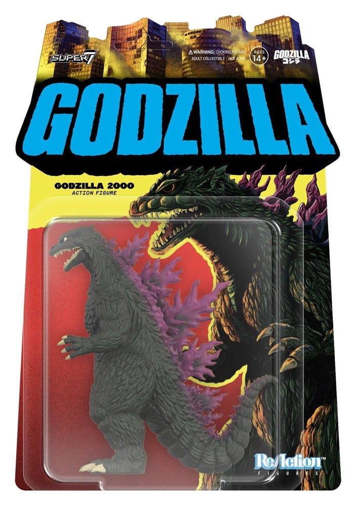 PRE ORDINE - Godzilla Toho ReAction Action Figure Godzilla 2000 10 cm